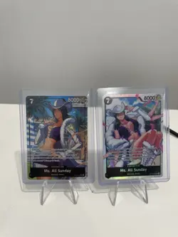 One Piece OP-14 The Azure Sea’s Seven Ms. All Sunday OP14-084 Alt Art SR - Image 2