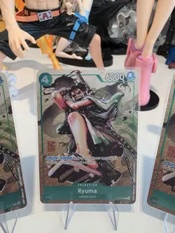 ONE PIECE Ryuma P-072 ODA Stamped Promo Card x 1 - Image 3