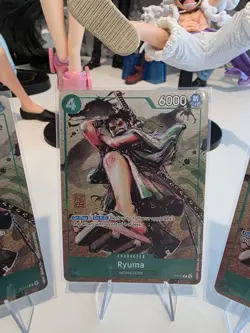 ONE PIECE Ryuma P-072 ODA Stamped Promo Card x 1 - Image 4