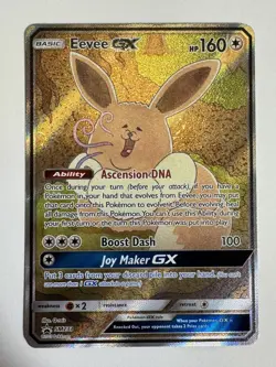 Eevee GX - SM233 Black Star Promo 2019 - Pokemon Card English (Illus. Q-rais) - Image 1