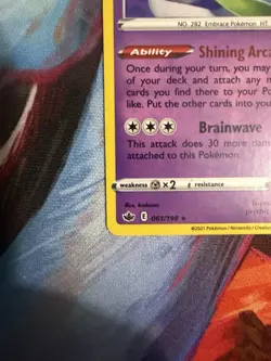 Gardevoir 061/198 Prize Pack Series Card Regular NM - Image 5