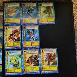 Vintage 1999 Original 1st Edition Digimon Trading Card Game Lot of 20 NM - Image 2