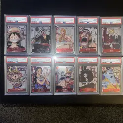 One Piece 25th Anniversary Premium Card Collection Japanese Sequential Psa 10 - Image 1