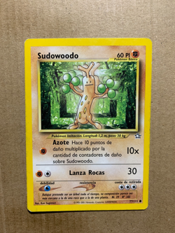 SPANISH Sudowoodo 77/111 Neo Genesis - Common Pokemon Card - LP - Image 1