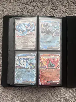 Pokemon Card Lot With Binder - Image 1