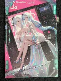 Matchmaker 2 Spicy Waifu A5 Size Card Board Shenhe Genshin Impact Heel - Image 1