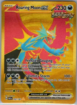 Roaring Moon ex - 262/182 SV04: Paradox Rift - Pokemon Card - NM - Image 1