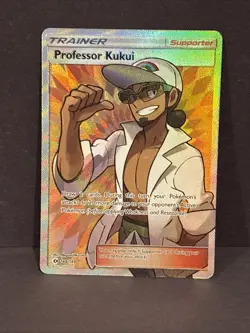Professor Kukui 148/149 SM Ultra Rare Pokemon Card NM Condition - Image 1