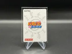 PSA Magazine Kayou Exclusive NARUTO Uzumaki December Promo Card Sealed - Image 2