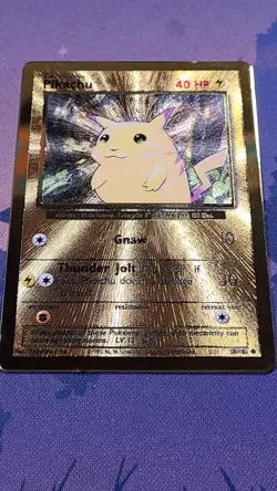 Pokemon TCG Pikachu Celebrations UPC 58/102 Metal Card 2021 - Image 3