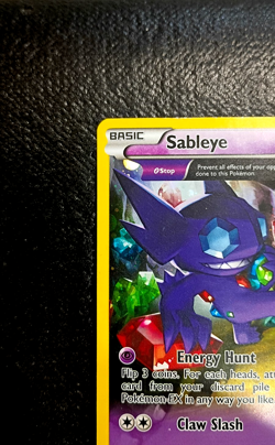 Pokemon TCG Sableye XY Black Star Promos Holo Card XY92 2015 Promo *EX*QRSC* - Image 4