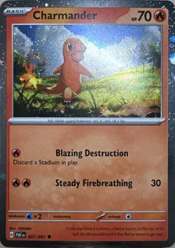 Charmander - (Cosmos Holo) Holo Promo Miscellaneous Cards & Products 004/165 NM - Image 1