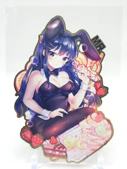 Goddess Story - Gold Metal Waifu Card - Sakurajima Mai - NUMBERED 088/100 - Image 1