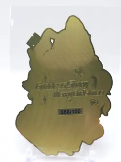 Goddess Story - Gold Metal Waifu Card - Sakurajima Mai - NUMBERED 088/100 - Image 2