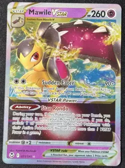 Mawile VSTAR - 071/195 - Pokemon Silver Tempest Ultra Rare Card - NM - Image 1