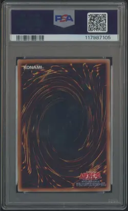 2017 Yu-Gi-Oh! Japanese WC 2017 Attendance Card #JPP01 Dark Magician Girl PSA 10 - Image 3