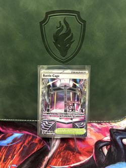 Battle Cage - 116/094 - Phantasmal Flames - Ultra Rare - NM - Pokemon TCG Card - Image 1