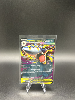 Mega Sharpedo ex - 61/94 - Double Rare - Phantasmal Flames - NM/M - Pokemon Card - Image 1