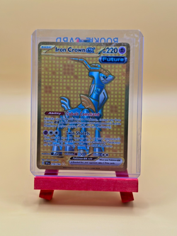 Iron Crown ex - 216/162 - Pokemon Temporal Forces Secret Rare Gold Card NM - Image 1