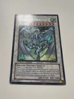 Stardust Dragon CT05-EN001 Secret Rare Limited Edition Yugioh Card - LP - Image 2