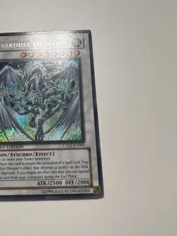 Stardust Dragon CT05-EN001 Secret Rare Limited Edition Yugioh Card - LP - Image 3