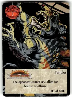 Spellfire Master the Magic 1st Edition Card 330/400 Tembo, Dark Sun - Image 1