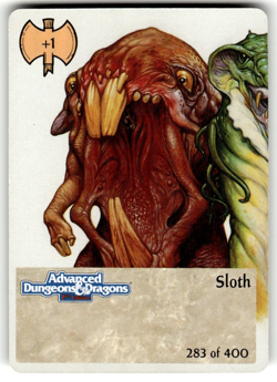 TSR Spellfire CCG 1st Ed. SLOTH Card #283 of 400 AD&D - Image 1