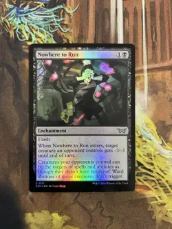 Nowhere to Run Foil NM Eng MTG - Duskmourn: House of Horror - Image 1