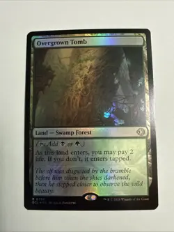 Overgrown Tomb ** FOIL ** Lorwyn Ecliped - NM MTG - Image 1