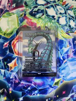 MTG - The Monstrous Serpent - Borderless Mythic #51 - Avatar: TLA NM - Image 1