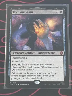 The Soul Stone - MM0066 Marvel Spider-Man Magic the Gathering Non-foil - Image 2