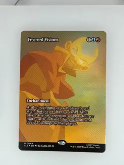 MTG Avatar Eternal-Legal Fevered Visions (Borderless Foil) 49 NM - Image 1