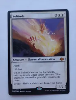 MTG - 1x Solitude - Modern Horizons - NM - Image 1