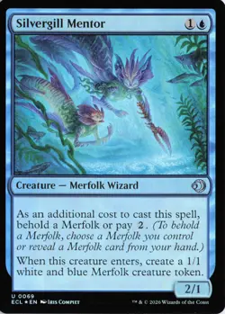 Silvergill Mentor, 69, ECL, Foil - Image 1