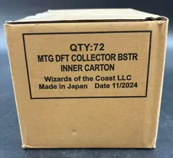 Magic The Gathering MTG DFT Collector Booster Inner Carton Box Case Sealed - Image 3