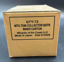 Magic The Gathering MTG TDM Collector Booster Inner Carton Box Case Sealed - Image 1