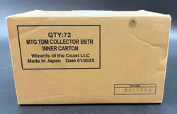 Magic The Gathering MTG TDM Collector Booster Inner Carton Box Case Sealed - Image 3