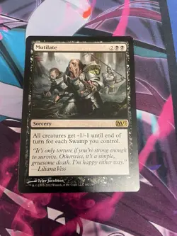 MTG - MUTILATE - RARE - M13 - LP - Image 1