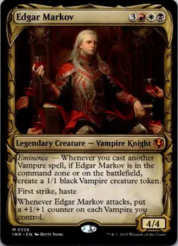 Edgar Markov (Showcase) 328 Innistrad Remastered NM MTG - Image 1