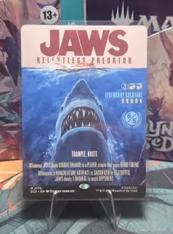 Jaws, Relentless Predator Secret Lair Drop Regular - Image 1