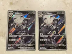2025 Pokemon Steelix 150/132 Illustration Rare NM Lot of 2 - Image 1