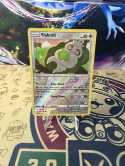 Pokemon Slakoth 167/236 Unified Minds Reverse Holo Common - Image 1