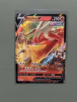 Pokemon TCG Blaziken V Sword & Shield - Chilling Reign 020/198 Holo Ultra Rare - Image 1