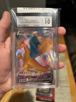 Charizard V Pokemon 2020 Black Star Promos SWSH050 10 Gem Mint - Image 1