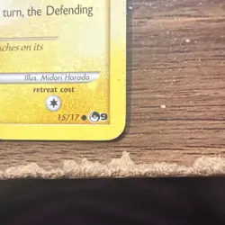 2009 Pikachu 15/17 POP Series 9 Common Pokemon TCG LP - Image 2