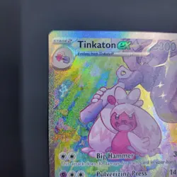 Pokemon TCG Tinkaton ex 262/193 Paldea Evolved Holo Special Illustration Rare NM - Image 4