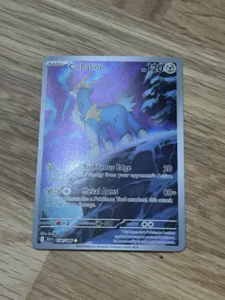 Pokemon TCG Cobalion Illustration Black Bolt 144/086 English Edition - Image 4