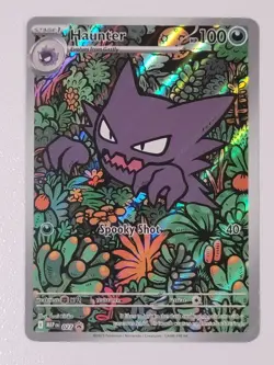 2025 POKEMON MEP MEGA GENGAR EX MEGA BATTLE DECK PROMO #027 HAUNTER - Image 1