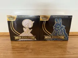 2x Pokemon TCG Mega Evolution Elite Trainer Box ETB Lucario/Gardevoir Set - New! - Image 1