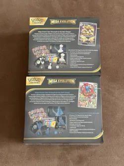2x Pokemon TCG Mega Evolution Elite Trainer Box ETB Lucario/Gardevoir Set - New! - Image 3